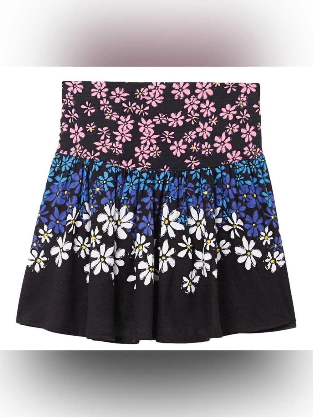 NWOT Desigual Floral & Sequin Skirt Size 7/8